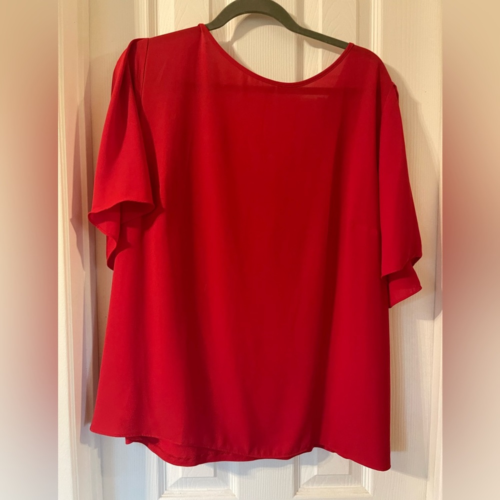 Loft plus dressy blouse